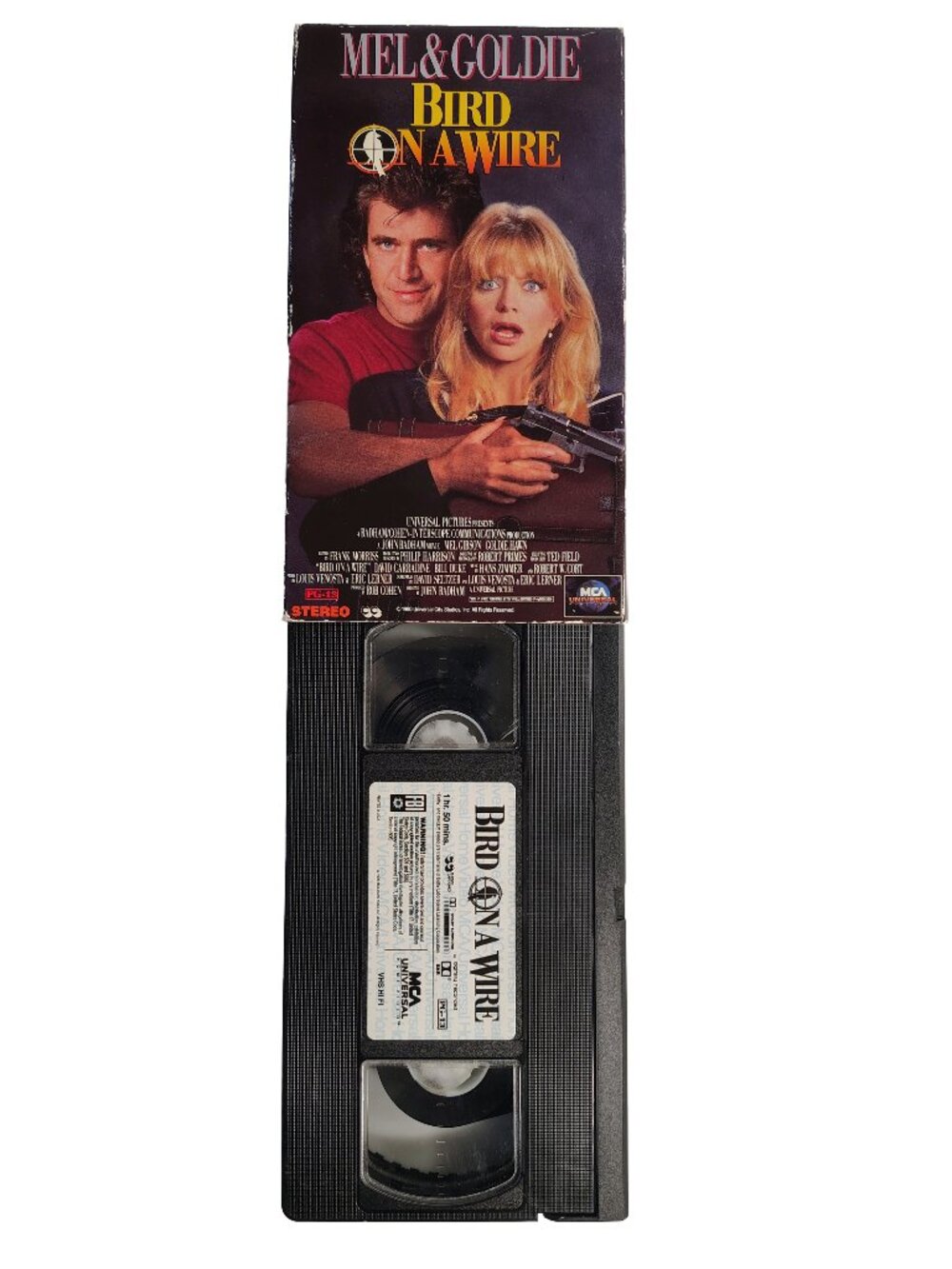 (1990) Bird On A Wire Rated PG-13 Action/Comedy VHS Cassette Tape
